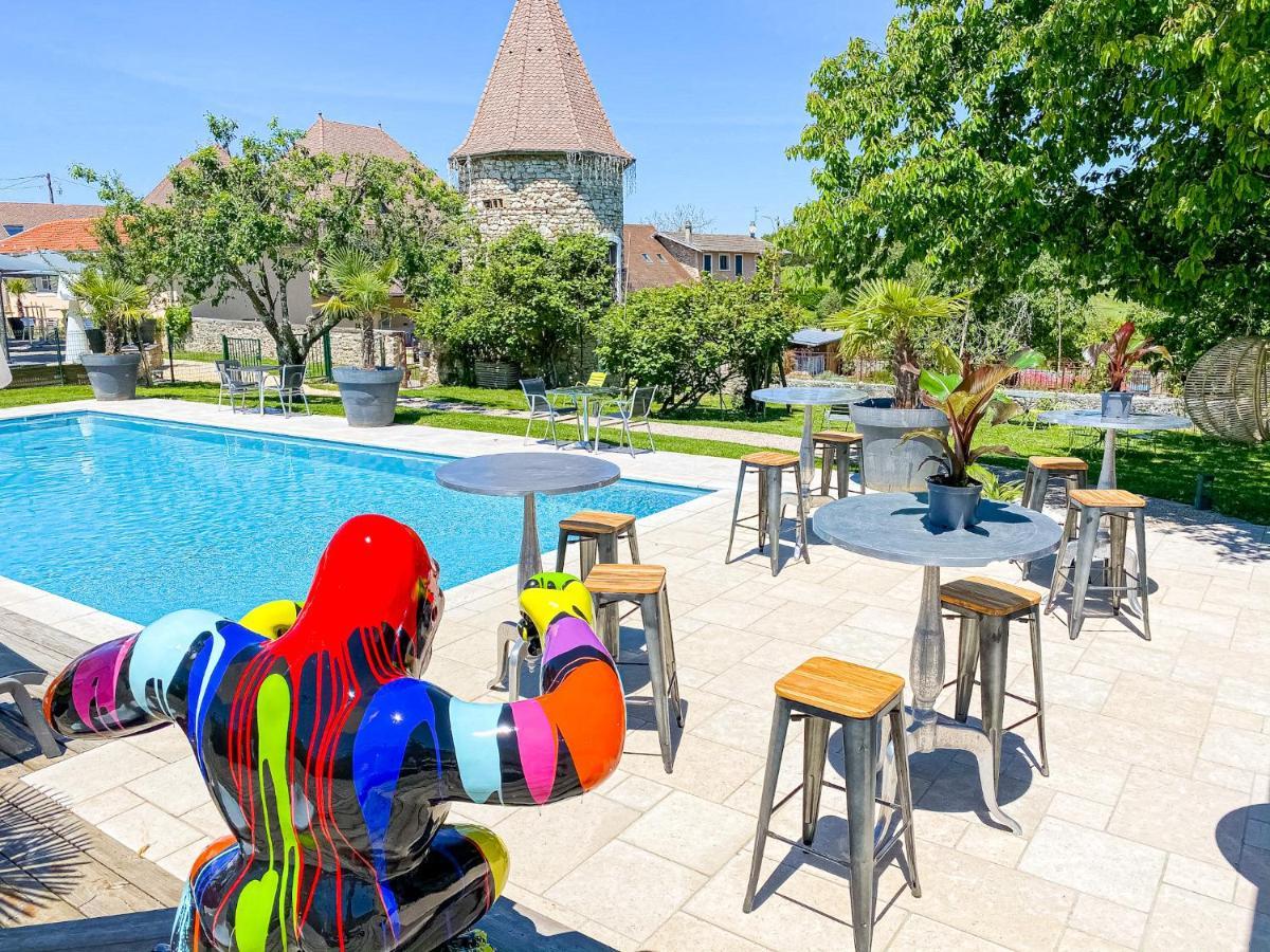 Domaine De Suzel Hotel Vignieu Exterior photo